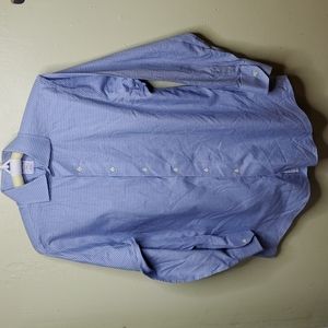 Brooks Brothers mens long sleeved slim fit button down dress shirt size 16 - 2/3